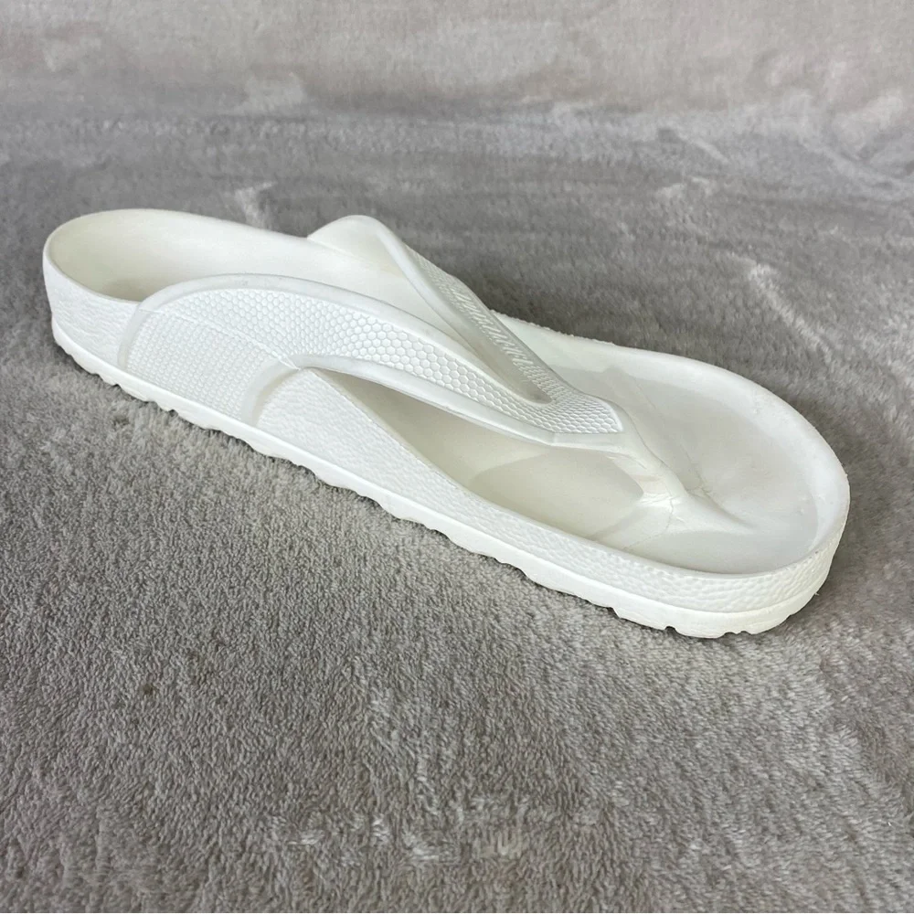 Birkenstock Honolulu EVA Women's Flip Flop Sandal Size 10 EU 41 White Foam Beach